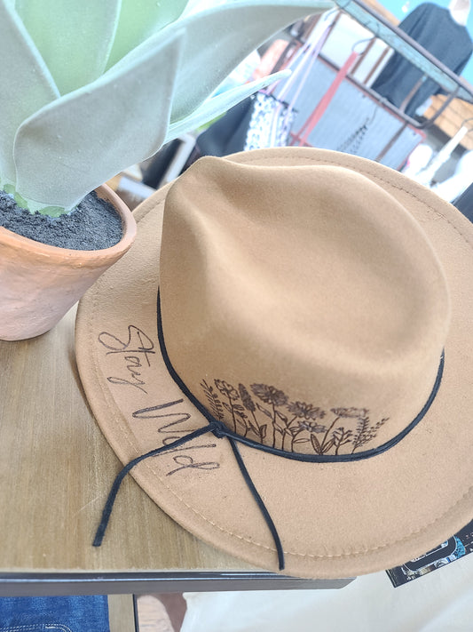 Wildflowers Stay Wild Hat