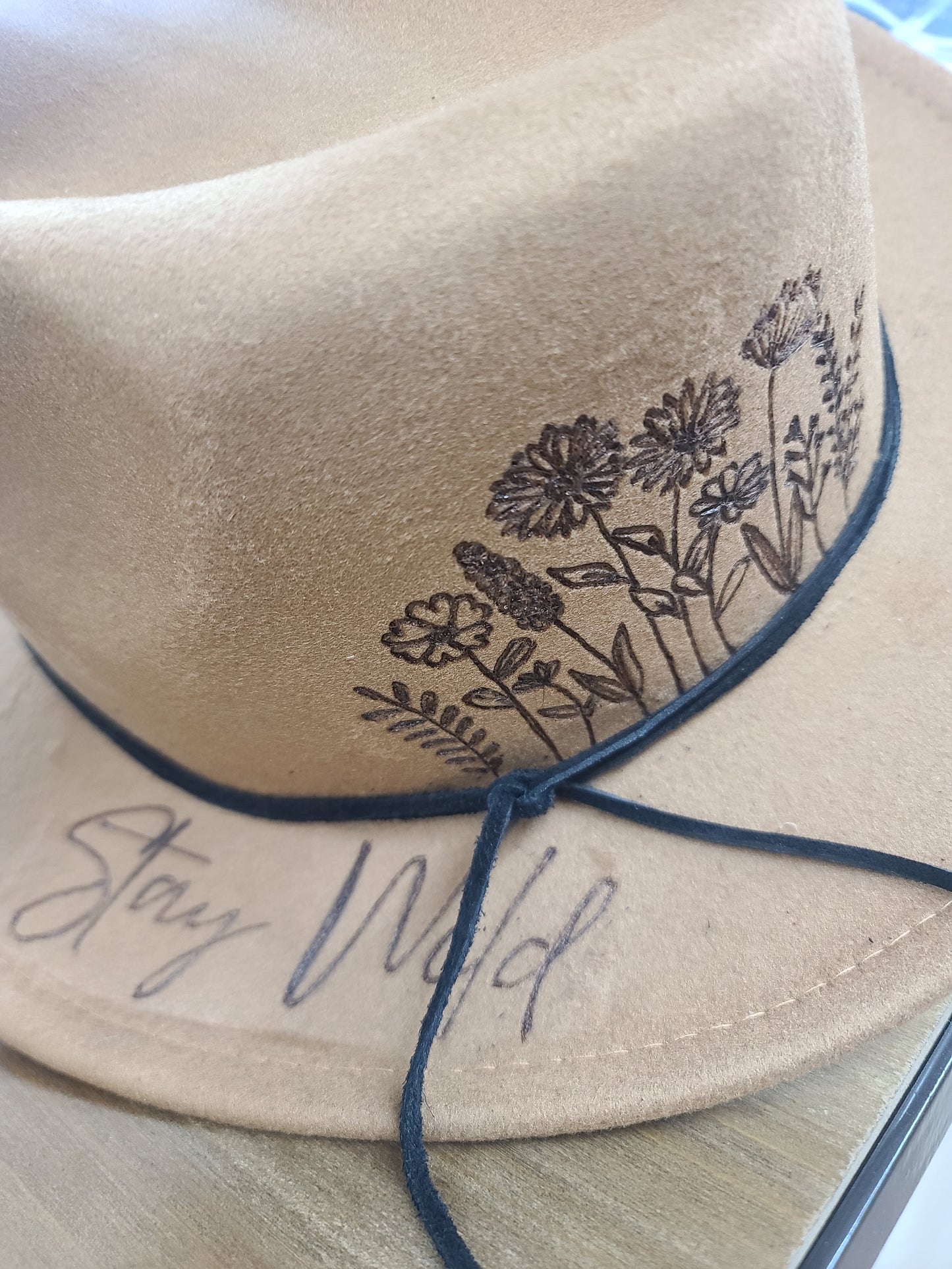 Wildflowers Stay Wild Hat