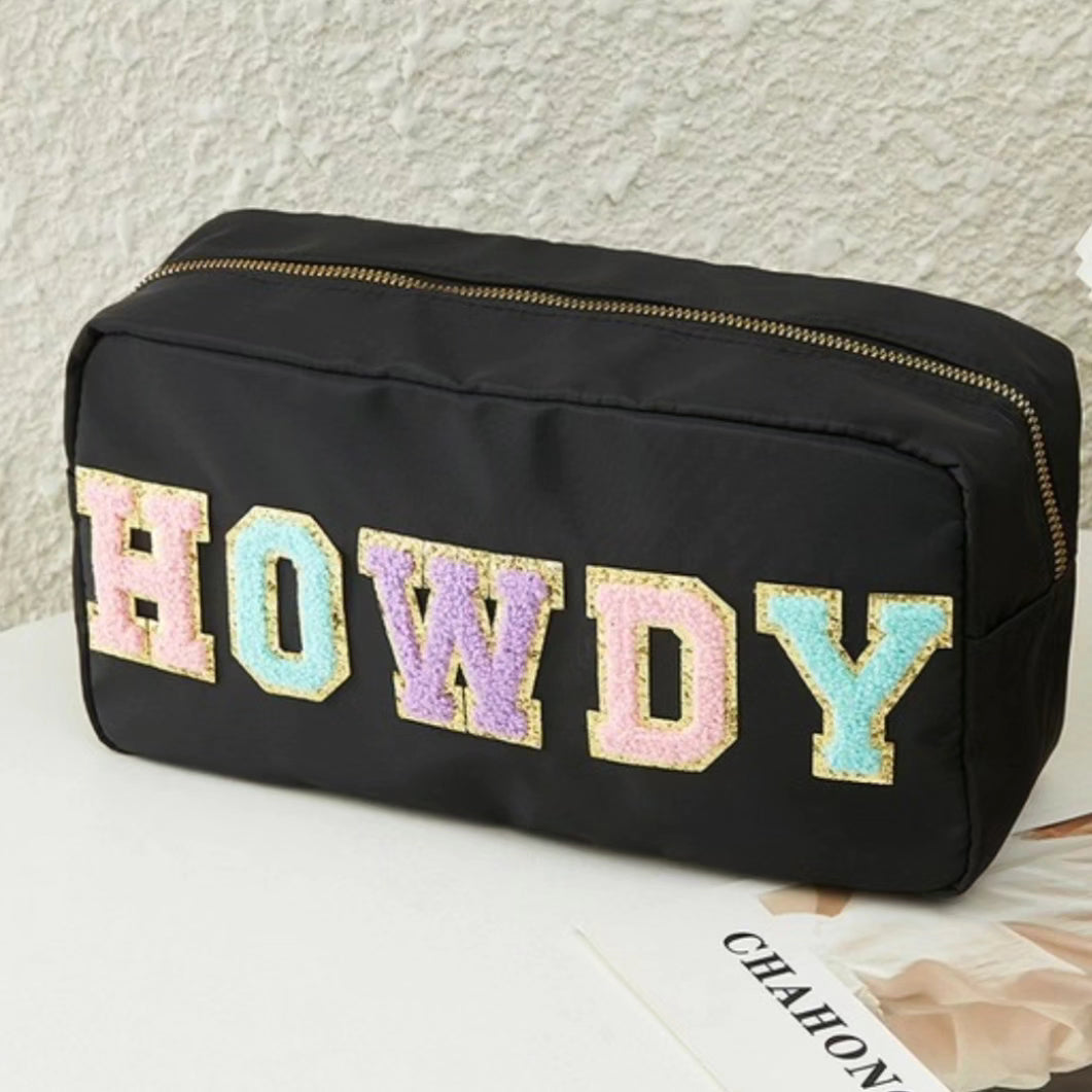 Howdy Patches bag
