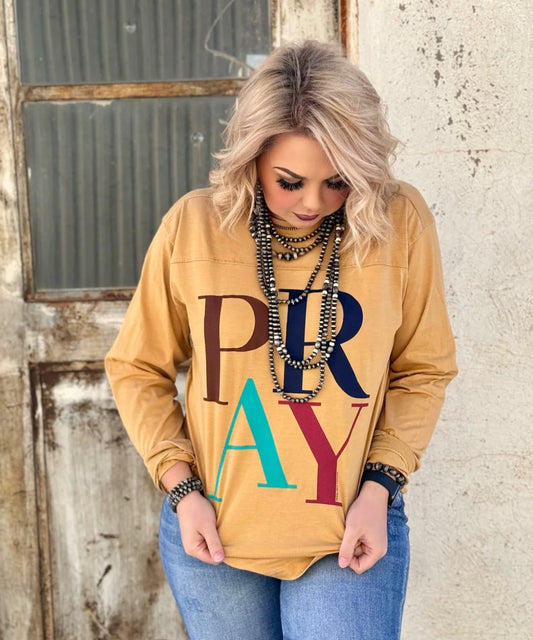 PRAY Long sleeve tee