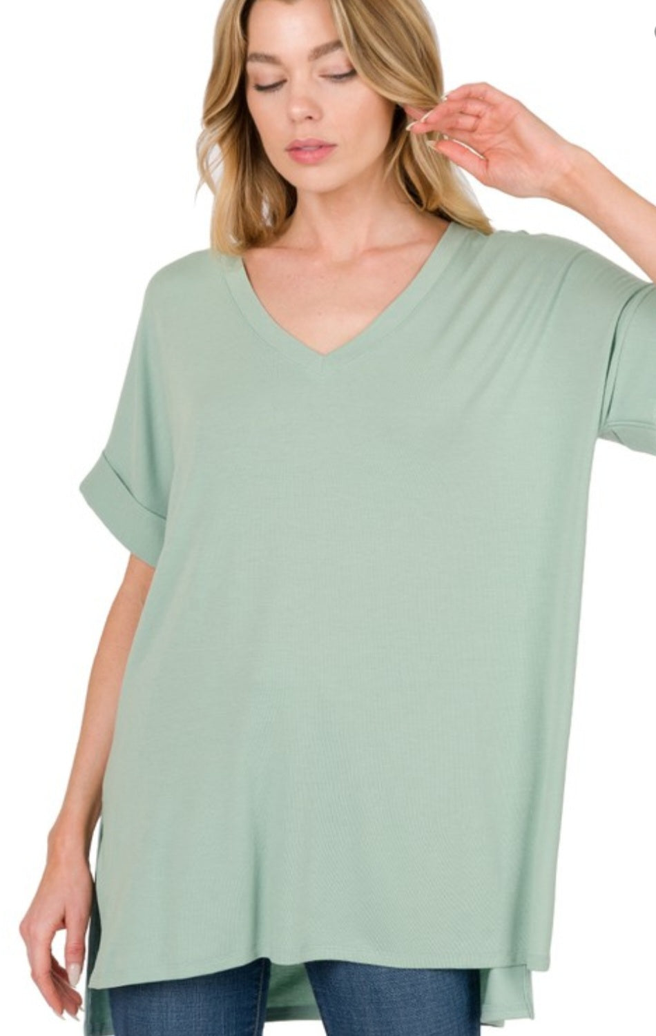 Dusty Mint tee