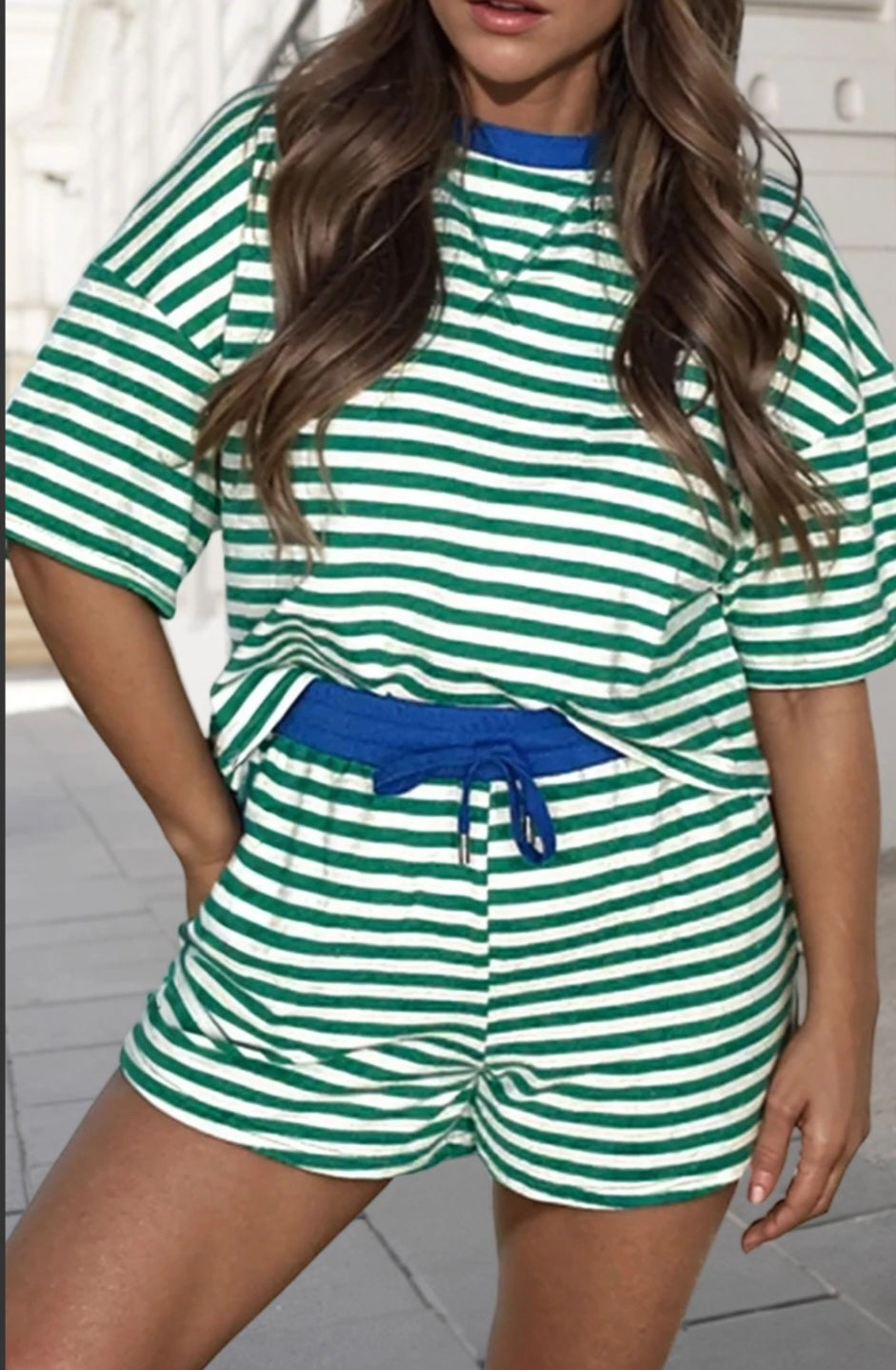Green short Set