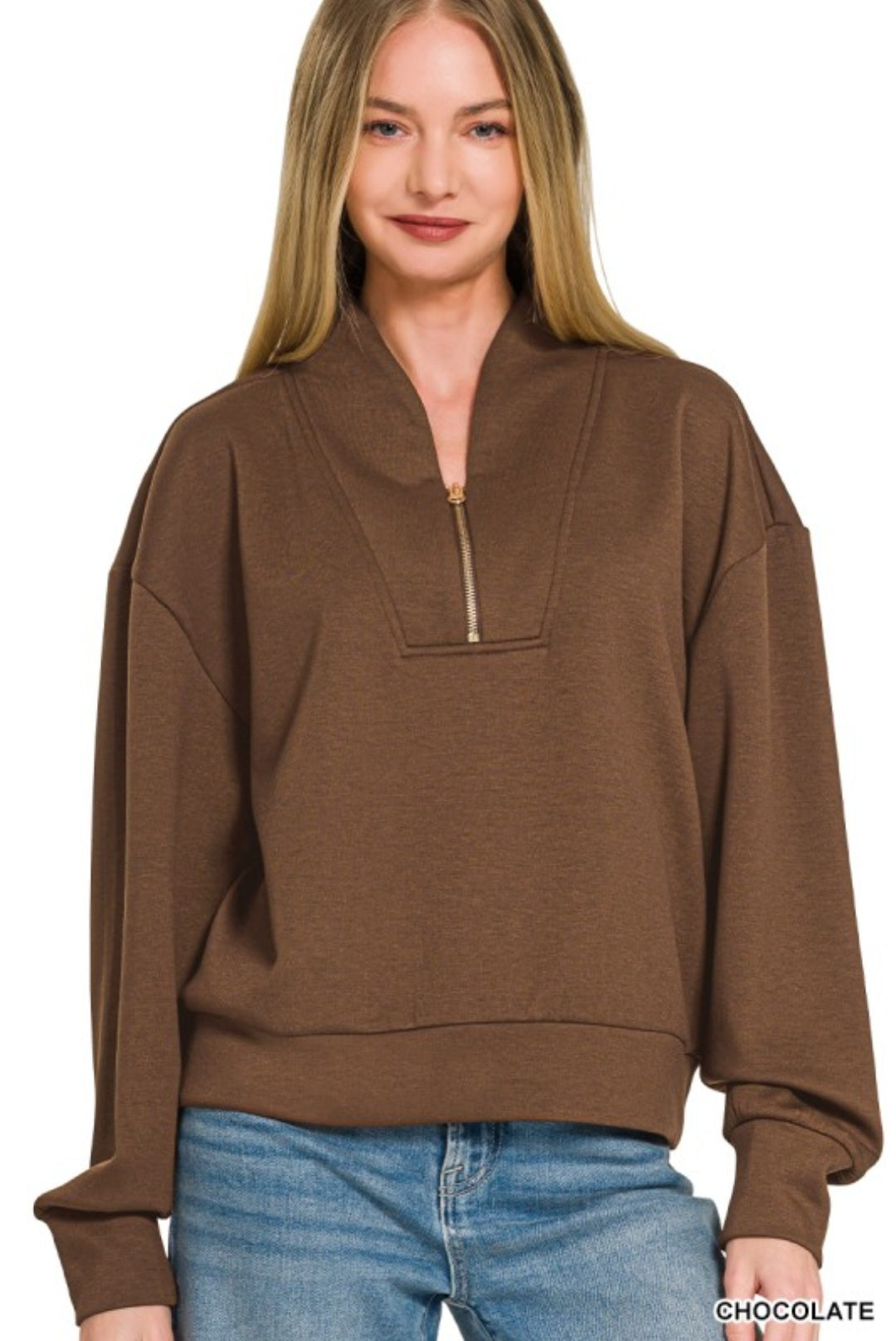 Cocoa Scuba Half Zip