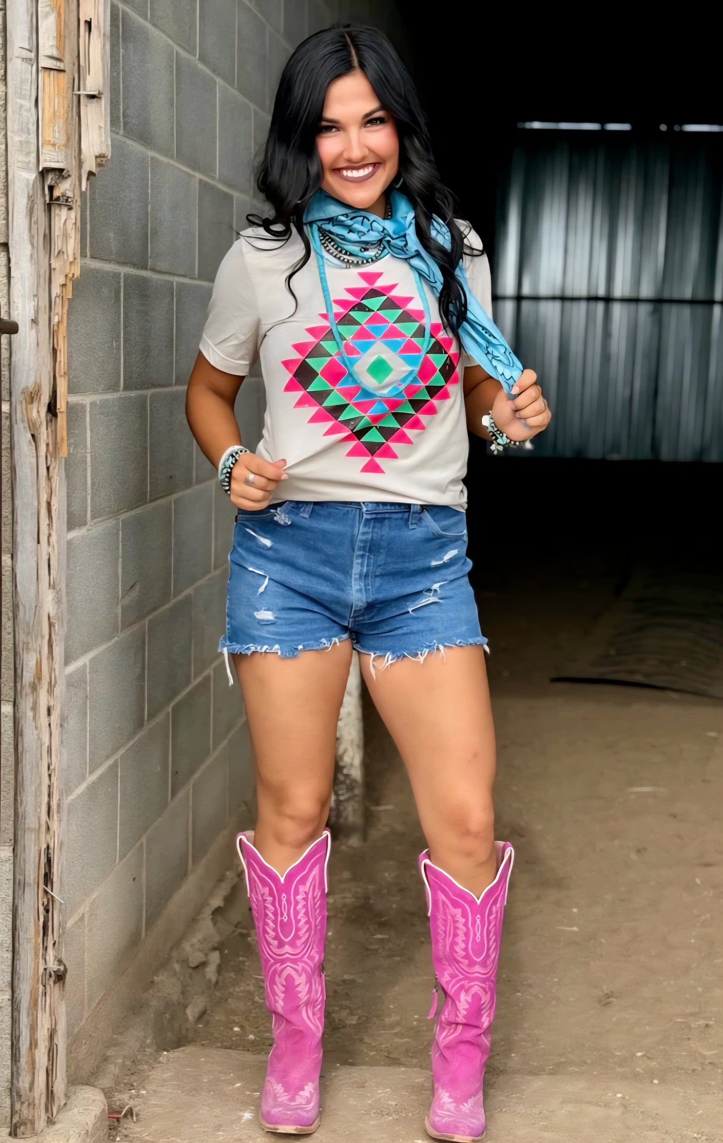 Ryanne's Neon Aztec