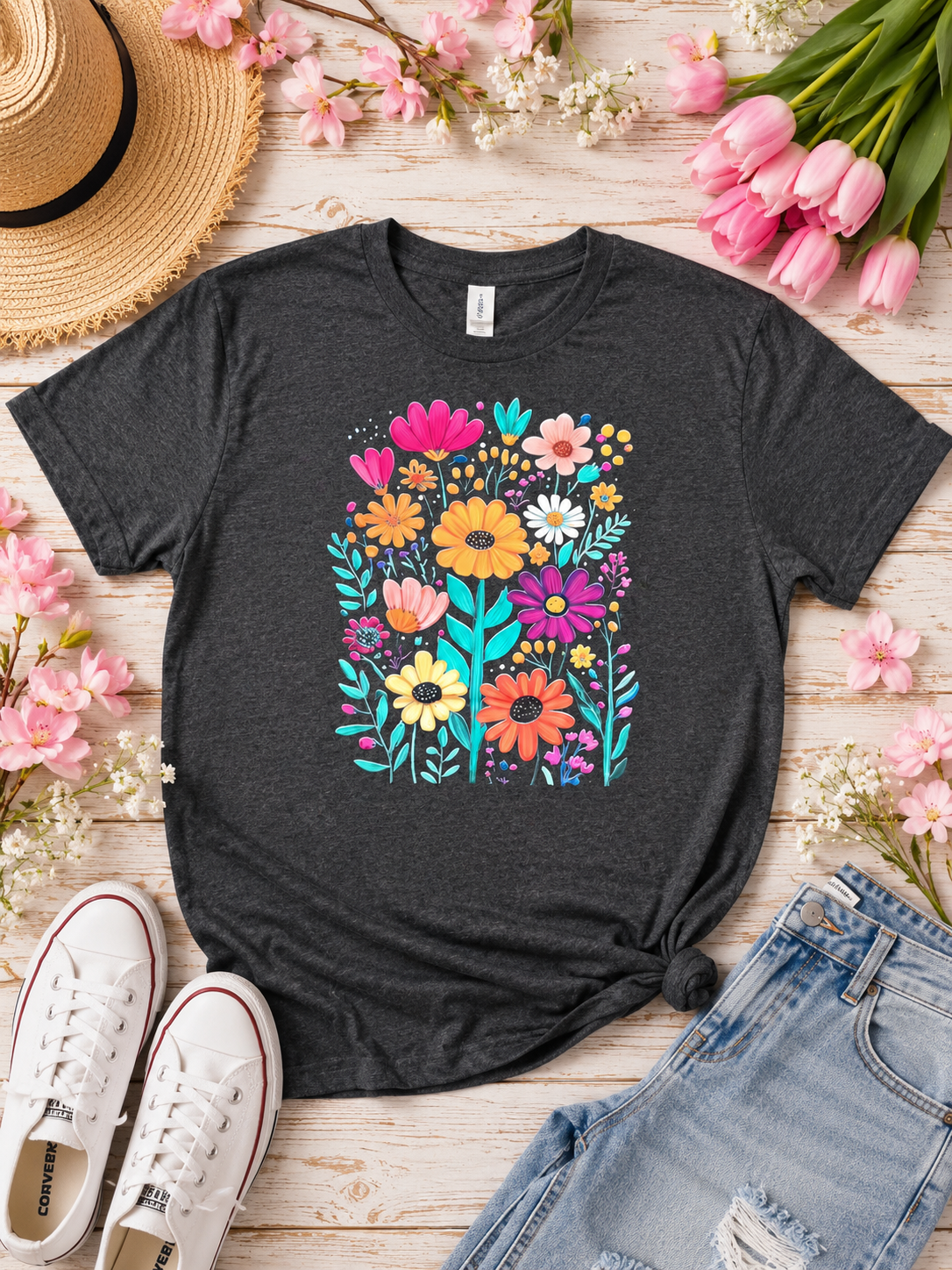 Pretty Flowers tee