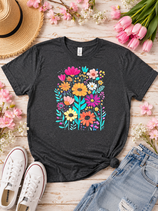 Pretty Flowers tee