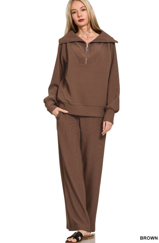 Bonanza Brown Jog set